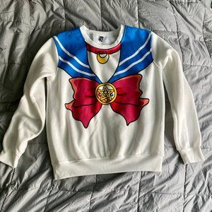 Sailor Moon Sweatshirt | Casual Cosplay | S